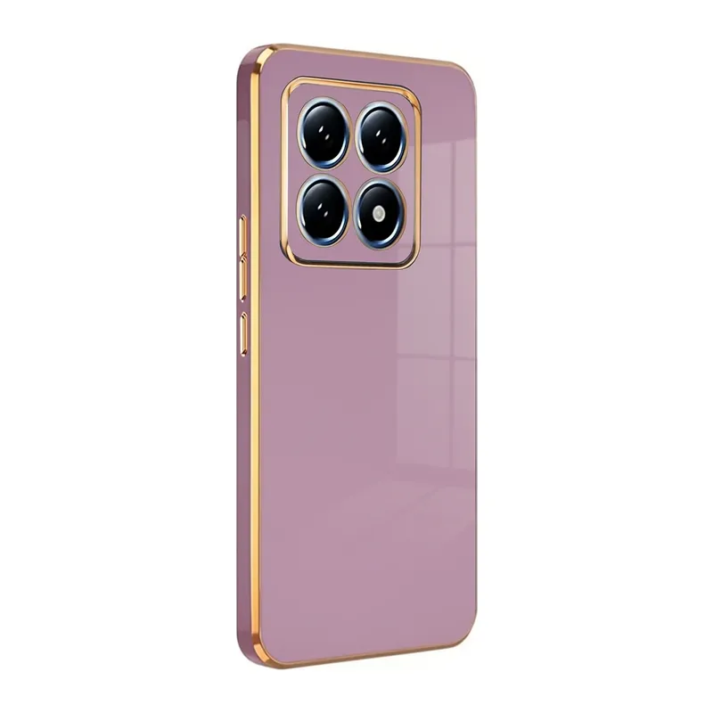 Xiaomi Mi 14T Pro Volet Silikon - Mor