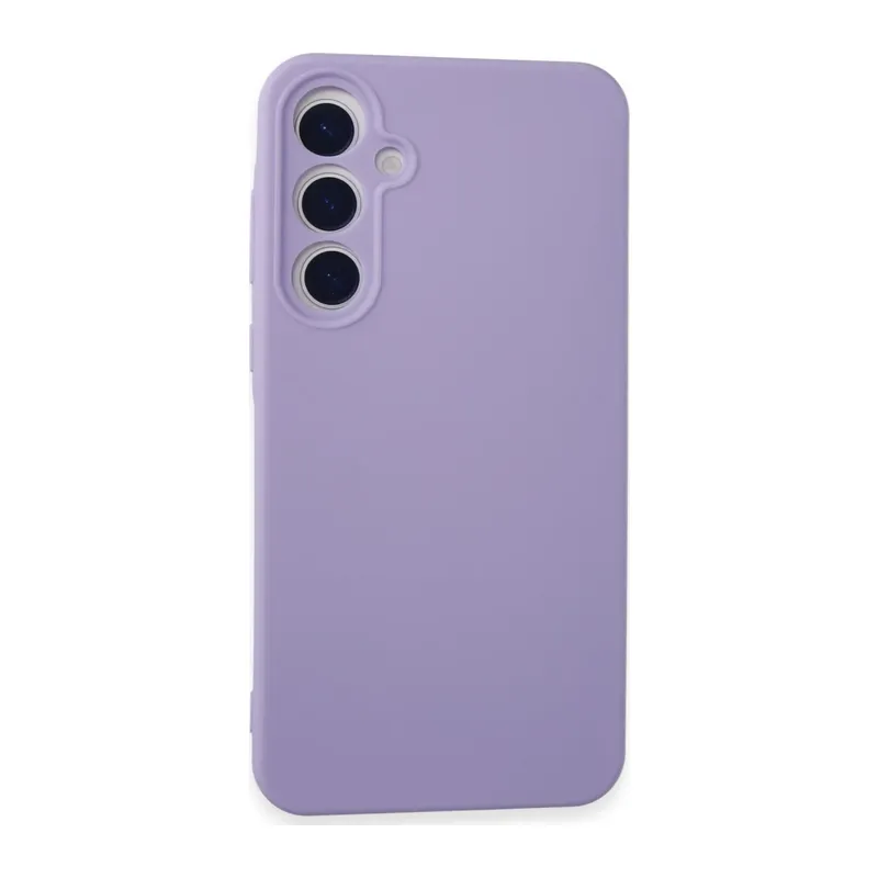 Samsung Galaxy A55 5G Kılıf Nano içi Kadife Silikon - Lila