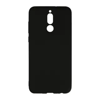 Huawei Mate 10 Lite Kılıf Nano içi Kadife Silikon - Siyah