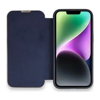 Apple iPhone 13 Pro Max Kılıf Dolpin Kapaklı - Lacivert