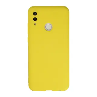 Huawei P Smart 2019 Kılıf Nano içi Kadife Silikon - Sarı