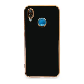 Huawei P20 Lite Kılıf Volet Silikon - Siyah