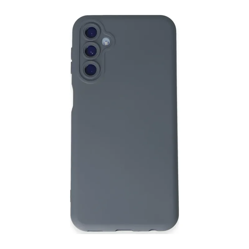 Samsung Galaxy M34 5G Kılıf Nano içi Kadife Silikon - Gri