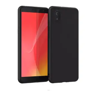 TCL L7 Kılıf First Silikon - Siyah