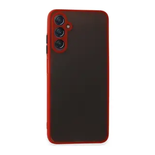 Samsung Galaxy A05S Kılıf Montreal Silikon Kapak - Kırmızı