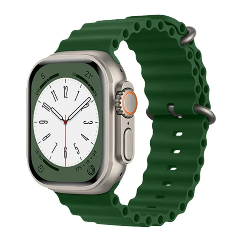 Apple Watch 38mm Ocean Kordon - Koyu Yeşil