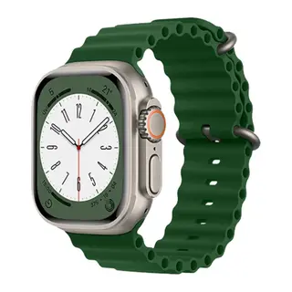 Apple Watch 42mm Ocean Kordon - Koyu Yeşil