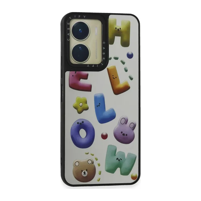 Vivo Y16 Kılıf Mirror Desenli Kapak - Mirror - 15