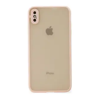 Apple iPhone X Kılıf Montreal Silikon Kapak - Pembe
