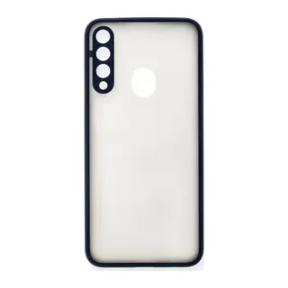Huawei Y6P Kılıf Montreal Silikon Kapak - Lacivert
