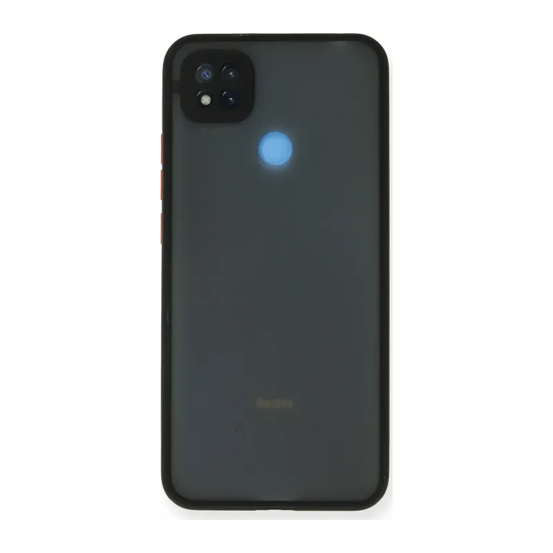 Xiaomi Redmi 9C Kılıf Montreal Silikon Kapak - Siyah