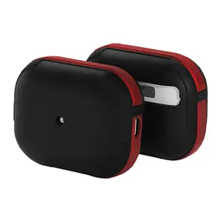 Movenchy Apple Airpods Pro 2 (2.nesil) MO-A8 Armor Kılıf - Kırmızı