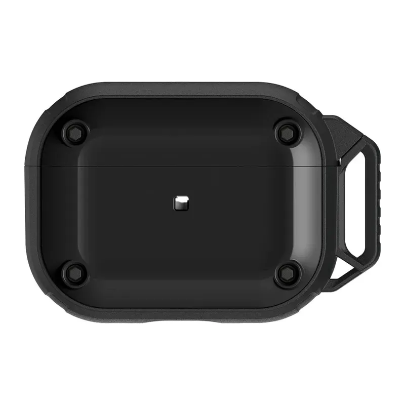 Movenchy Apple Airpods Pro 2 (2.nesil) Asgard Kılıf - Siyah