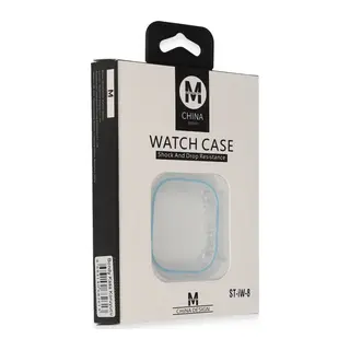 Movenchy Apple Watch Ultra 49mm Bondy Kasa Koruyucu - Sierra Blue