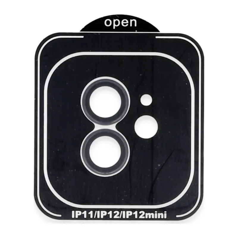 Joko Apple iPhone 11 PVD Metal Kamera Lens - Siyah