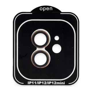 Joko Apple iPhone 11 PVD Metal Kamera Lens - Turuncu