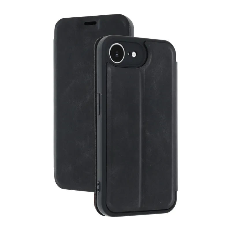 Apple iPhone 16E Kılıf Flip Cover - Siyah