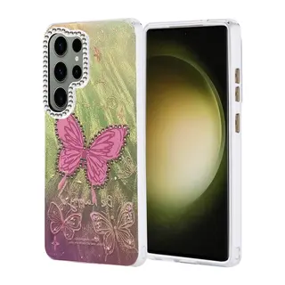 Samsung Galaxy S25 Ultra Kılıf Blade Aynalı Desenli Kapak - Desen 5