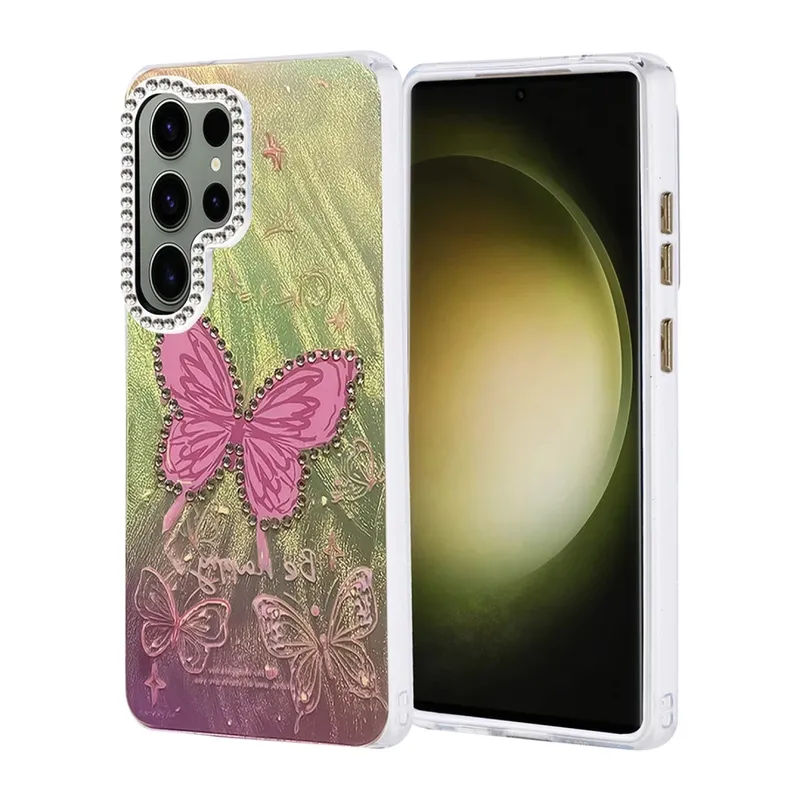 Samsung Galaxy S25 Ultra Kılıf Blade Aynalı Desenli Kapak - Desen 5