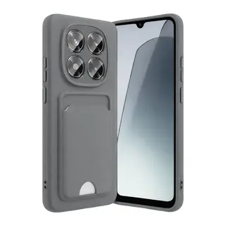 Xiaomi Redmi Note 15 Pro 4G Kelvin Kartvizitli Silikon - Gri