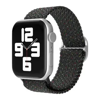 Apple Watch 38mm Star Kordon - Benekli Siyah