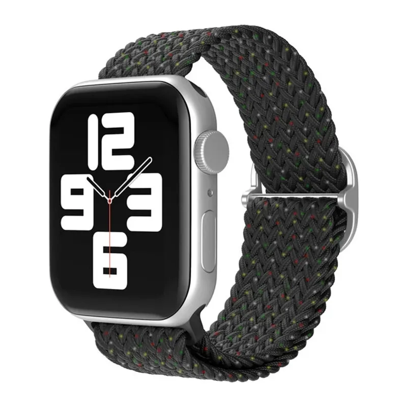 Apple Watch 42mm Star Kordon - Benekli Siyah