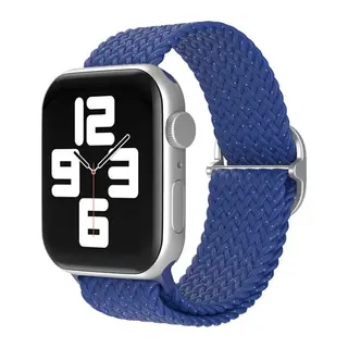 Apple Watch 42mm Star Kordon - Benekli Mavi