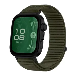 Huawei Fit 4 Braid Kordon - Koyu Yeşil