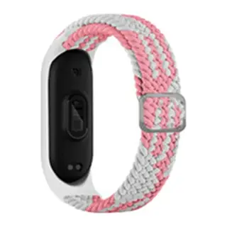 Xiaomi Mi Band 4 Star Kordon - Pembe-Beyaz
