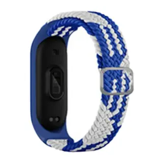 Xiaomi Mi Band 6 Star Kordon - Mavi-Beyaz