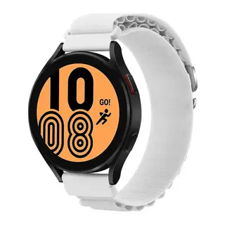 Watch 22mm KR410 Kumaş Kordon - Beyaz