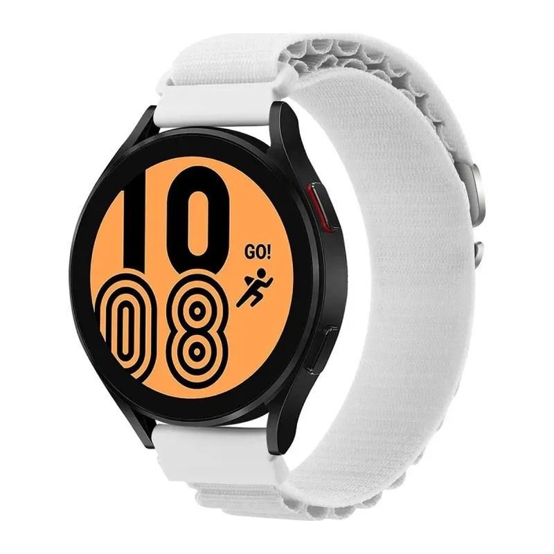 Watch 22mm KR410 Kumaş Kordon - Beyaz