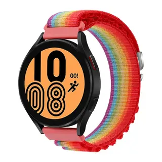 Watch 22mm KR410 Kumaş Kordon - Gökkuşağı 1