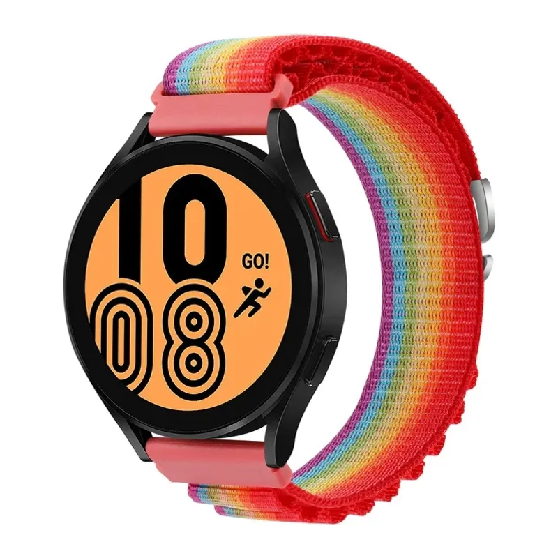 Watch 22mm KR410 Kumaş Kordon - Gökkuşağı 1