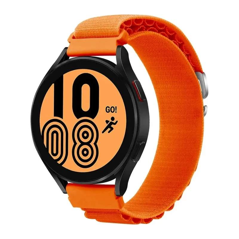 Watch 22mm KR410 Kumaş Kordon - Turuncu
