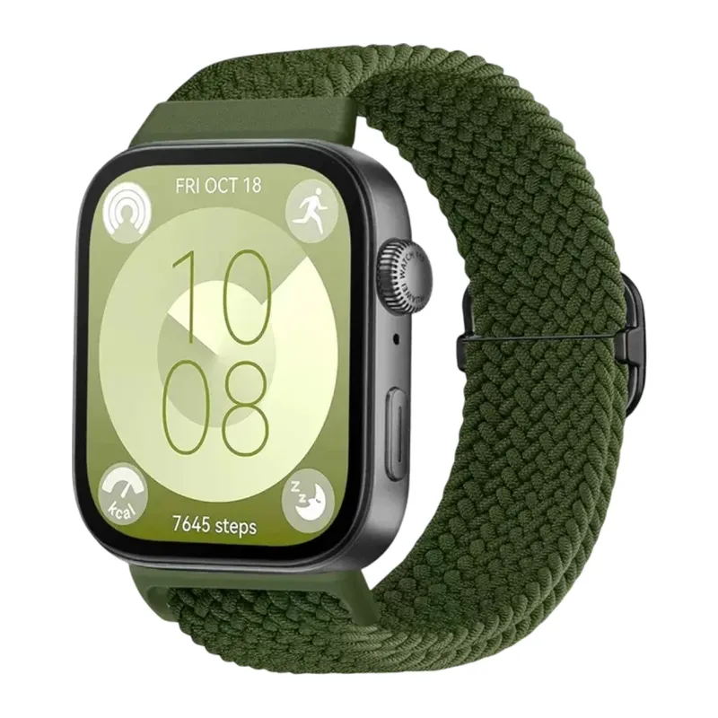 Huawei Fit 4 Star Kordon - Koyu Yeşil