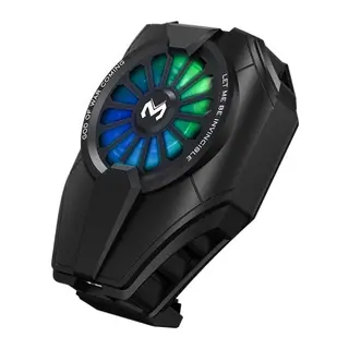 DL06 RGB Radyatör Telefon Soğutucu Fan - Siyah