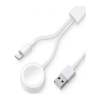 AC08 2in1 Kablosuz Şarj Apple Watch 1/2/3/4/5/6/7/8/SE