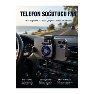 Telefon Soğutucu Fan Aktif Soğutma Sistemi ile Güçlü Performans