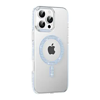 Joko Apple iPhone 16 Pro Max Move Taşlı Magsafe Kapak - Mavi