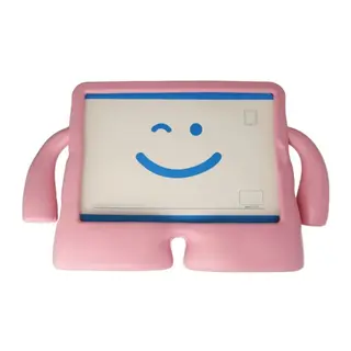 Apple iPad Pro 13 (2024) Karakter Tablet Silikon - Açık Pembe