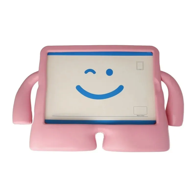 Apple iPad Pro 13 (2024) Karakter Tablet Silikon - Açık Pembe