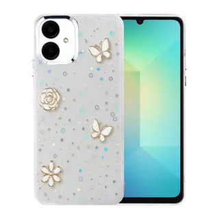 Samsung Galaxy A06 Fiyonk Desenli Kapak - Desen 10