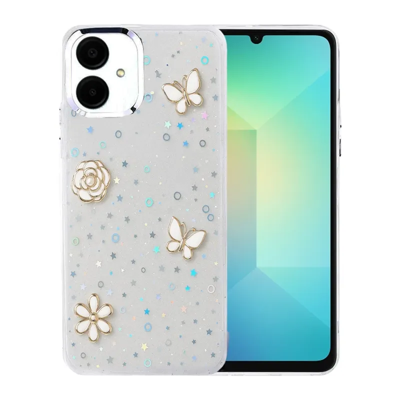 Samsung Galaxy A06 Fiyonk Desenli Kapak - Desen 10