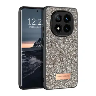 Onegif Xiaomi Redmi Note 14 Pro 4G Bright Simli Kapak - Gold