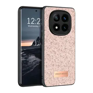 Onegif Xiaomi Redmi Note 14 Pro 4G Bright Simli Kapak - Pembe