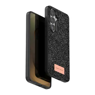 Onegif Samsung Galaxy S26 Bright Simli Kapak - Siyah