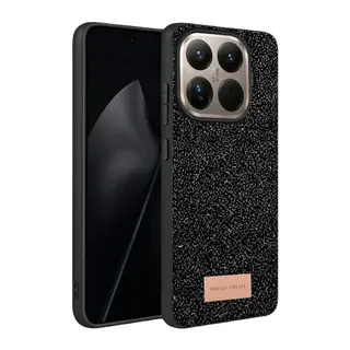 Onegif Xiaomi Mi 15T Pro Bright Simli Kapak - Siyah