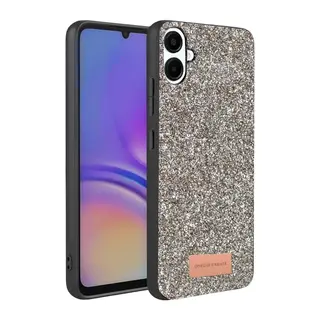 Onegif Samsung Galaxy A07 4G Bright Simli Kapak - Gümüş