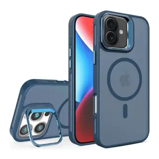 Joko Apple iPhone 16 Plus Flet Lens Magsafe Kapak - Lacivert
